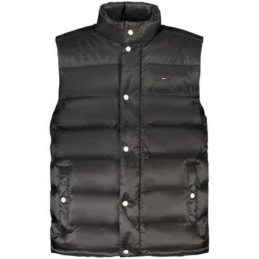 Tommy Hilfiger – Schwarze Nylonjacke für Herren