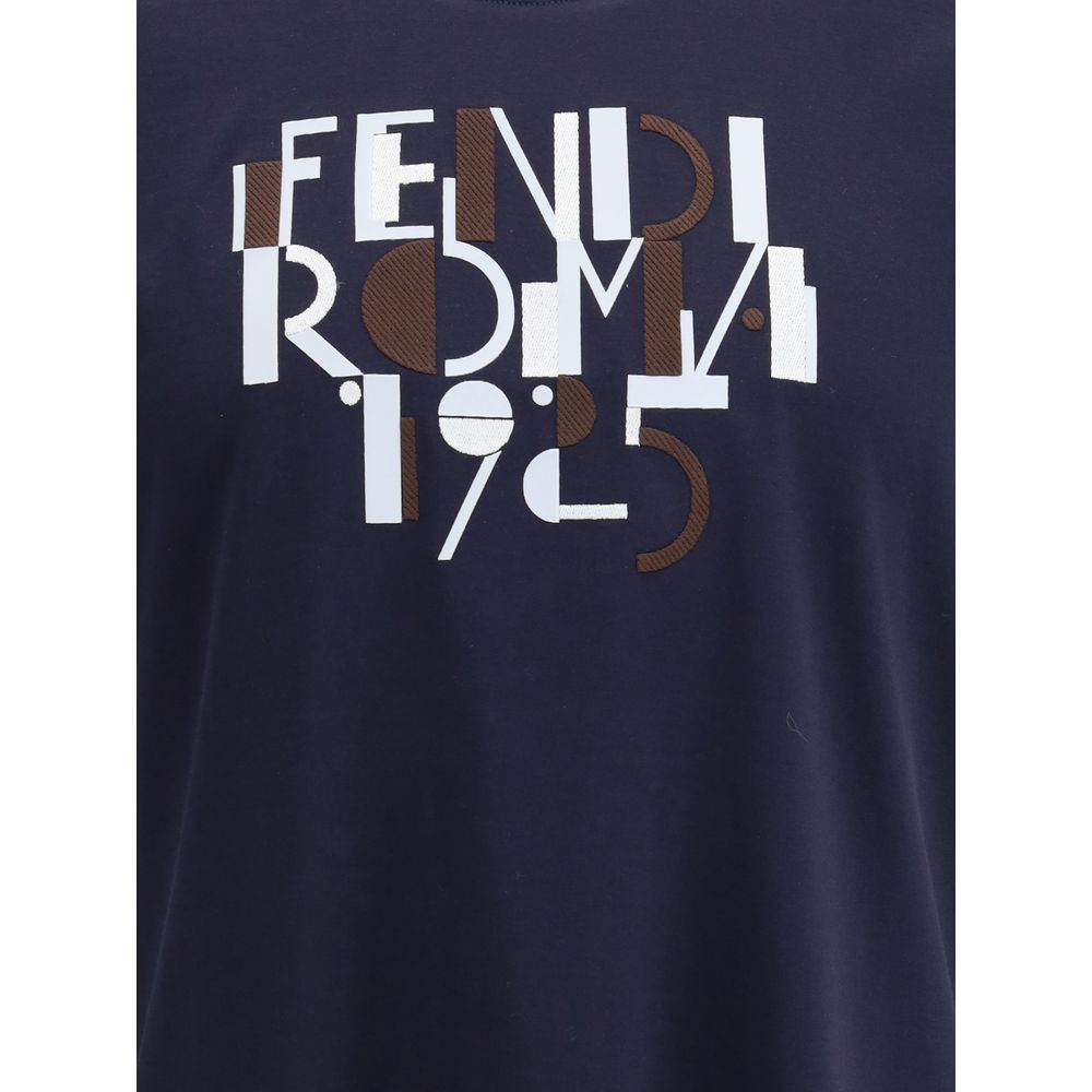 T-Shirt mit Fendi-Logo
