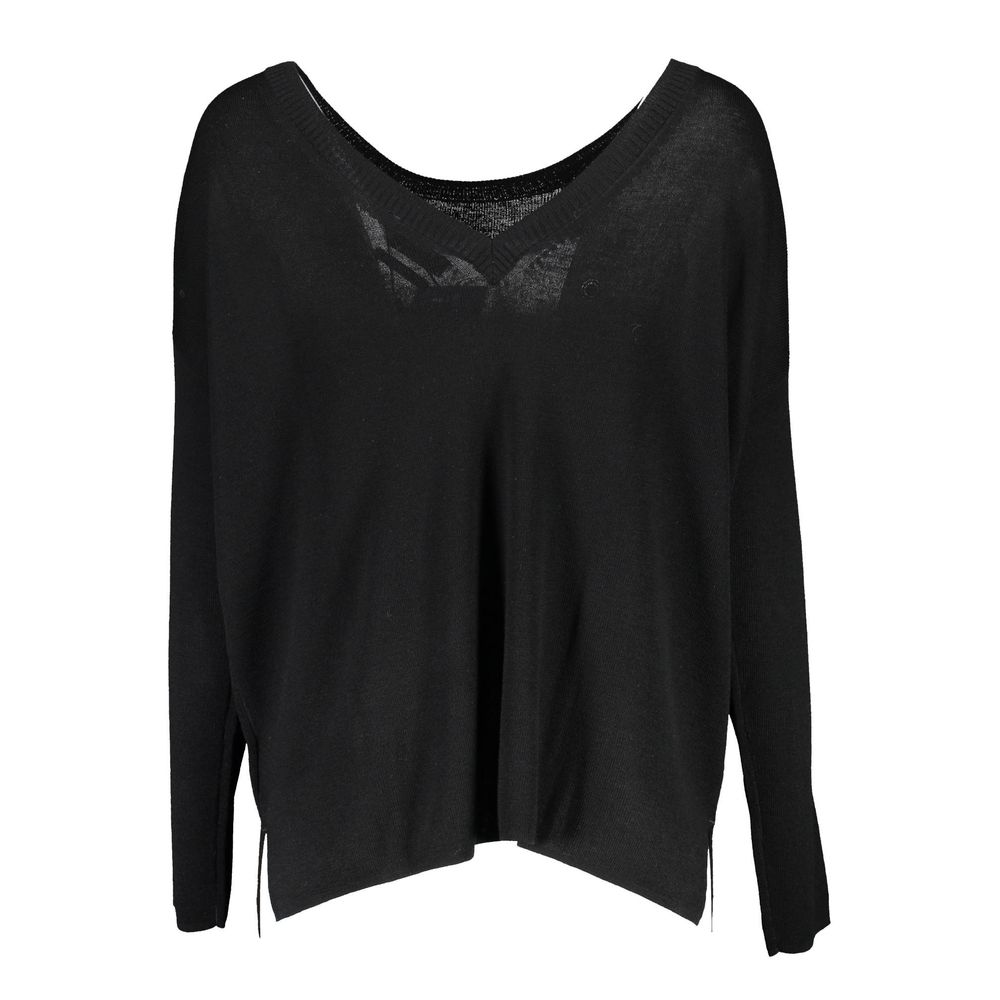 Gant Schwarzer Wollpullover