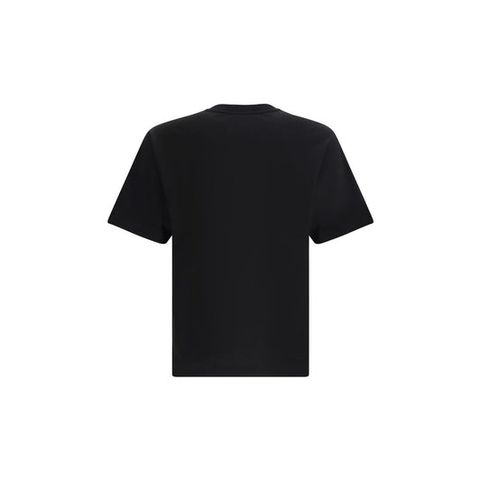 Dolce & Gabbana Schwarzes Baumwoll-T-Shirt