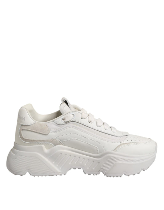 Dolce & Gabbana – Weiße Daymaster Low-Top-Sneaker