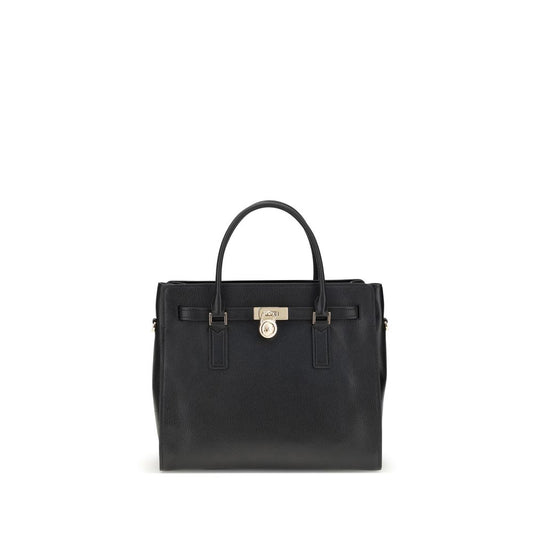 Michael Kors Schultertasche aus schwarzem Kalbsleder (Bos Taurus)