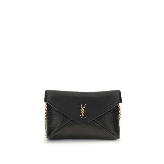 Saint Laurent Cassandre chain Clutch Bag