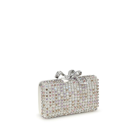 Self-Portrait Multicrystal Clutch Bag