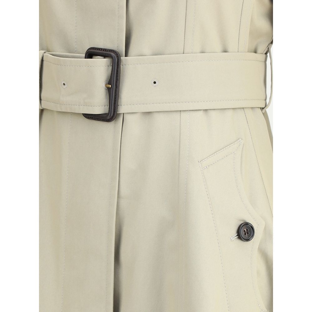 Burberry beiger Baumwollmantel