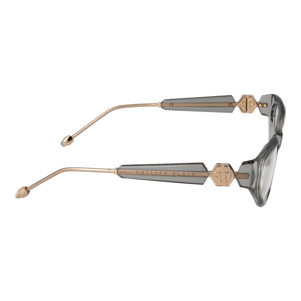 Philipp Plein Transparente Brillenfassung aus Celluloseacetat
