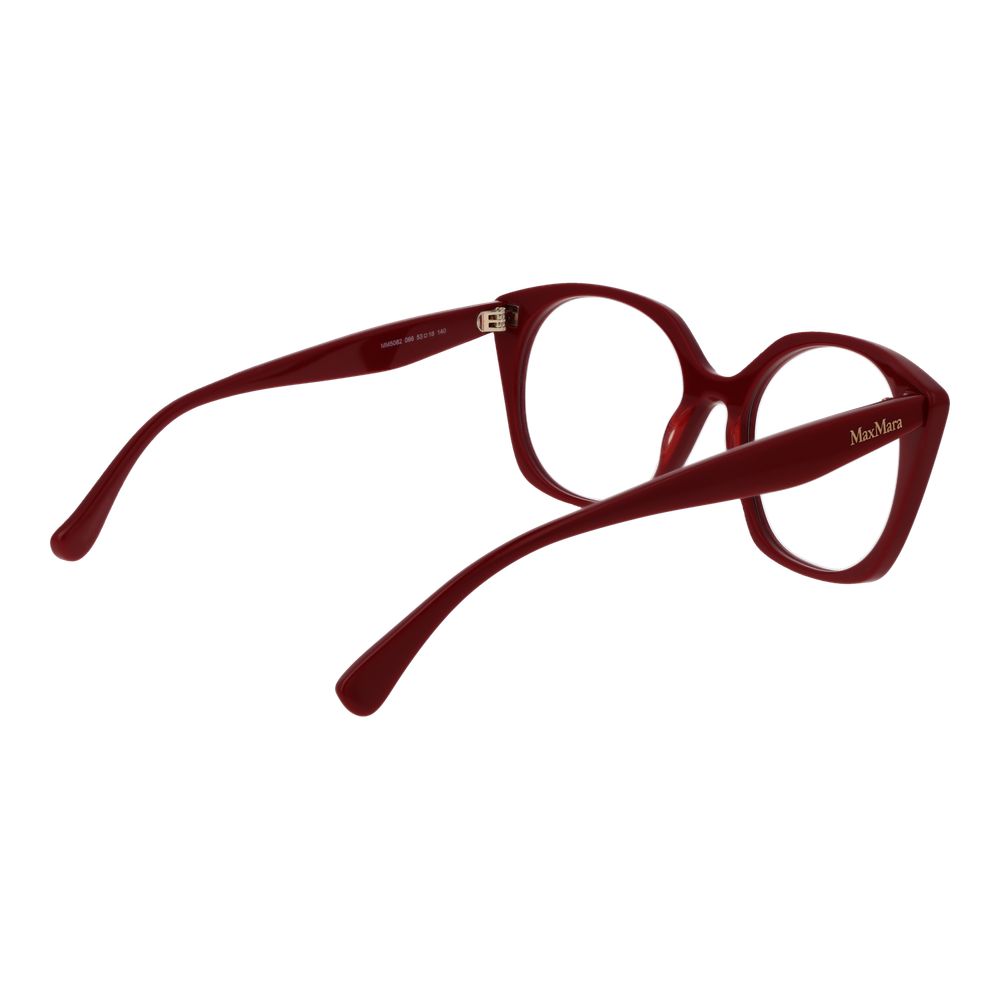 Max Mara rote Kunststoffbrille (Fassungen)