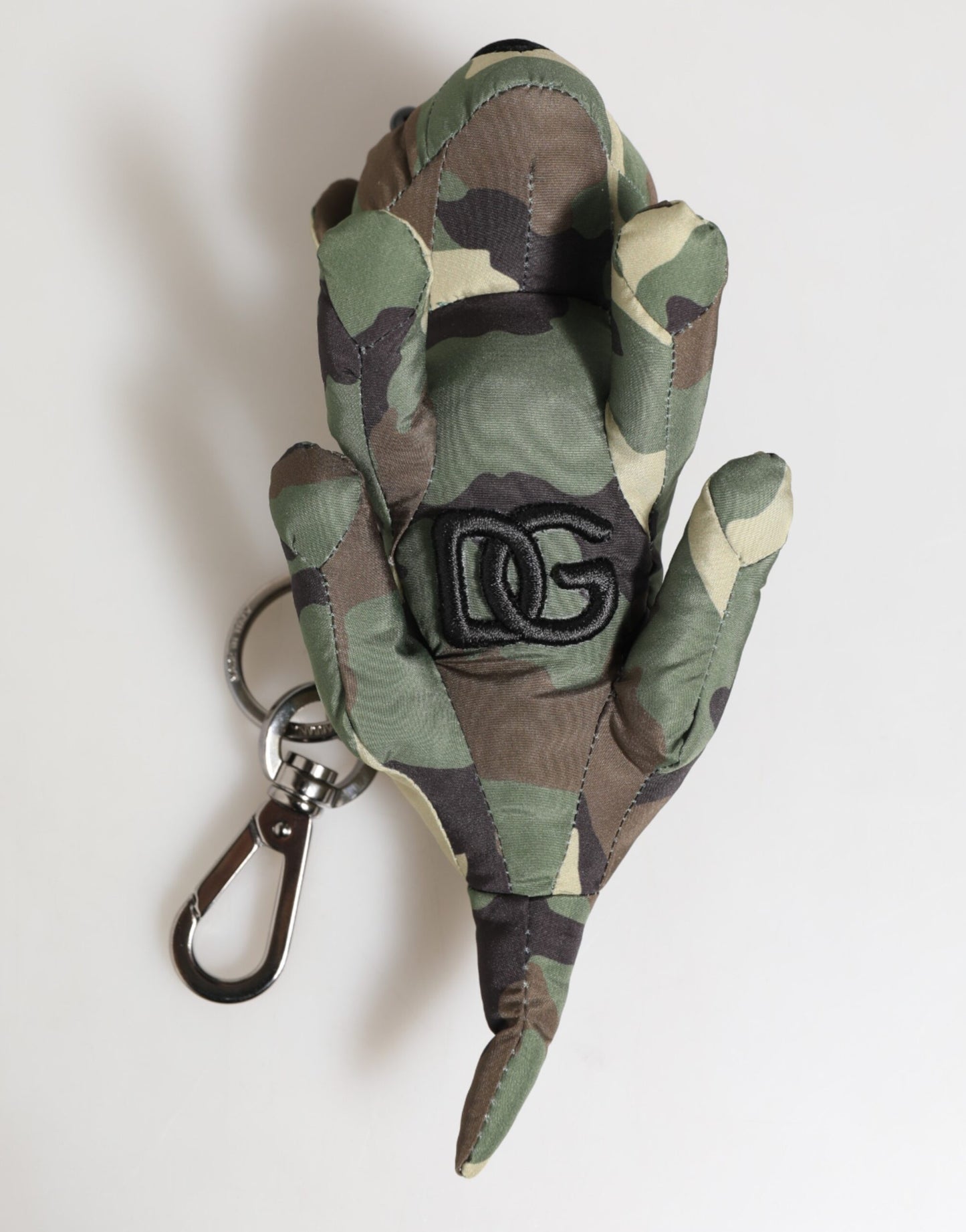 Dolce & Gabbana Camouflage Multicolor Animal Silhouette Schlüsselanhänger
