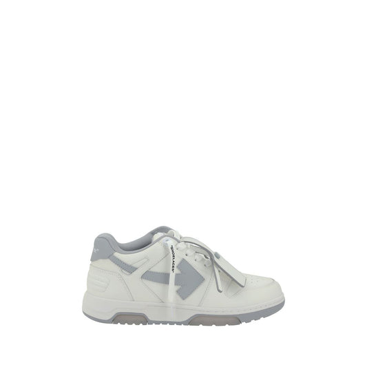 Off-White weiße Gummi-Sneaker mit niedrigem Schaft