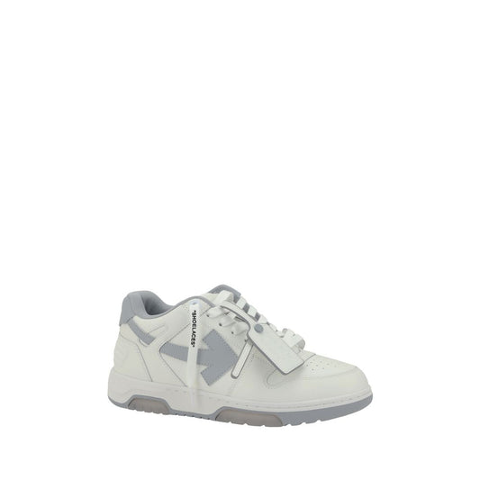Off-White weiße Gummi-Sneaker mit niedrigem Schaft