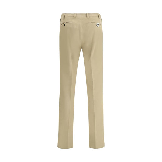 Germano beige Baumwoll-Chino-Hose