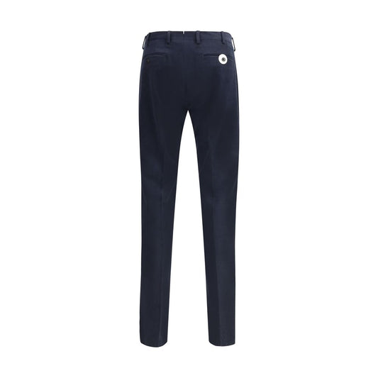 Germano Chino-Hose aus blauer Baumwolle