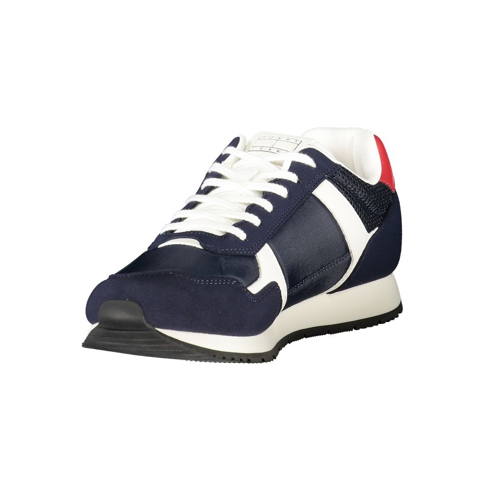 Tommy Hilfiger – Blaue Polyester-Sneaker für Herren