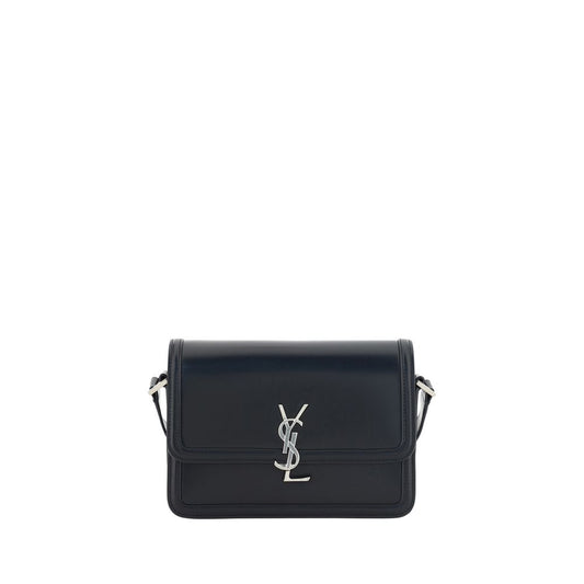Saint Laurent Schultertasche aus schwarzem Kalbsleder (Bos Taurus)
