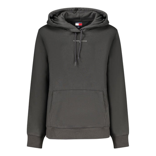 Tommy Hilfiger – Schwarzer Baumwollpullover für Damen