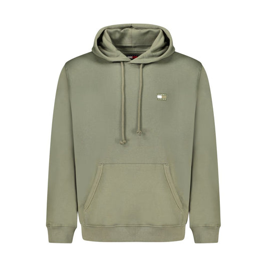 Tommy Hilfiger – Grüner Baumwollpullover für Herren