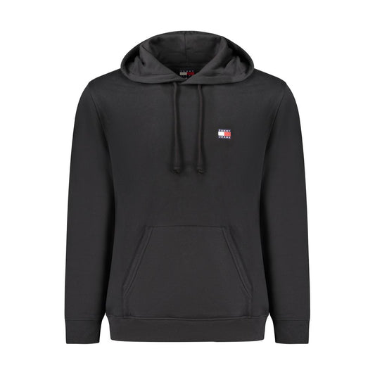 Tommy Hilfiger – Schwarzer Baumwollpullover für Herren