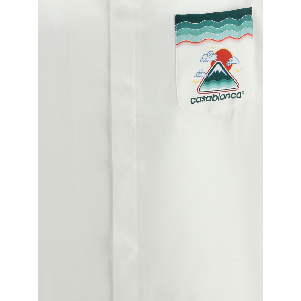 Casablanca Montagne Ondulée Hemd