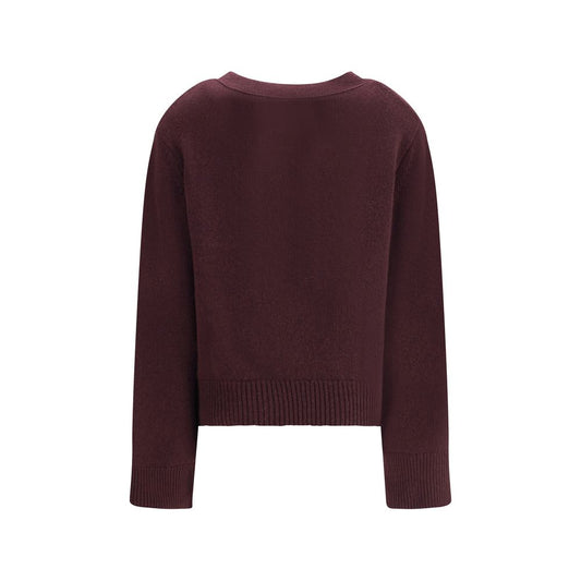 Lisa Yang Purple Cashmere Cardigan