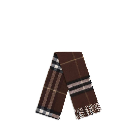 Burberry Brown Cashmere Scarf