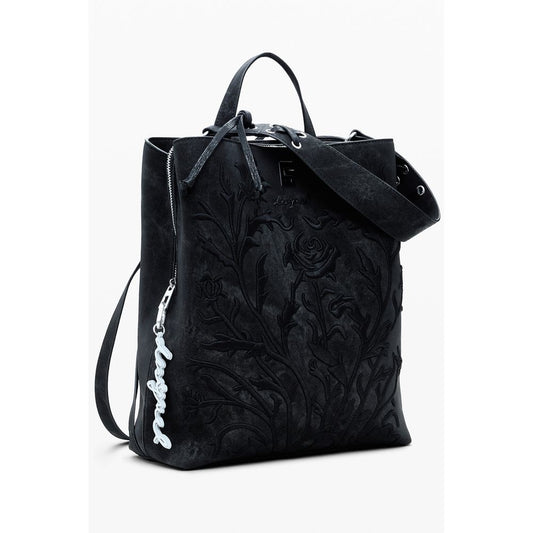 Desigual Black Polyethylene Women Backpack