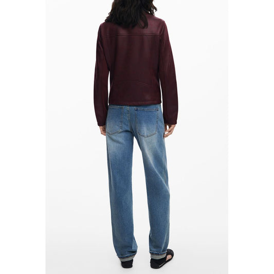 Desigual Red Polyester Women Jacket