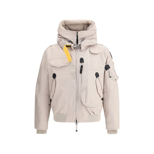 Parajumpers Bomberjacke aus beigefarbenem Nylon