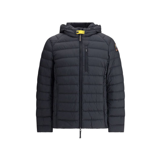 Parajumpers Schwarze, durchgehende Jacke aus Polyamid