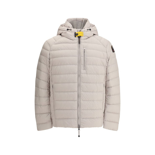 Parajumpers Beige Polyamidjacke in voller Länge