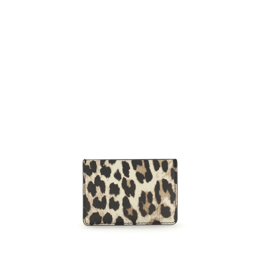 Ganni Multicolor Recycled Leather Wallet