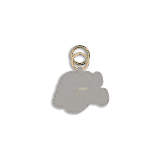 Ganni Multicolor Recycled Leather Keychain