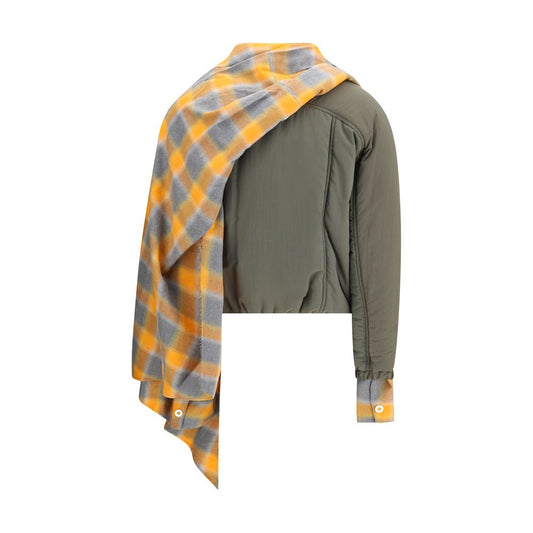 MARBELL Pufferjacke mit Maxi-Schal