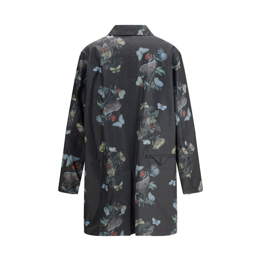 Undercover Black Cotton Coat