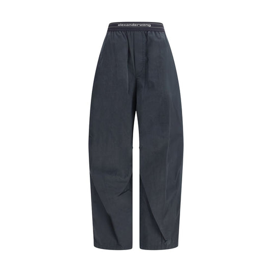 Alexander Wang Hose mit elastischem Bund und kontrastierendem Jacquard-Logo