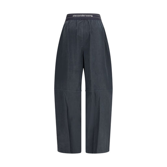 Alexander Wang Hose mit elastischem Bund und kontrastierendem Jacquard-Logo