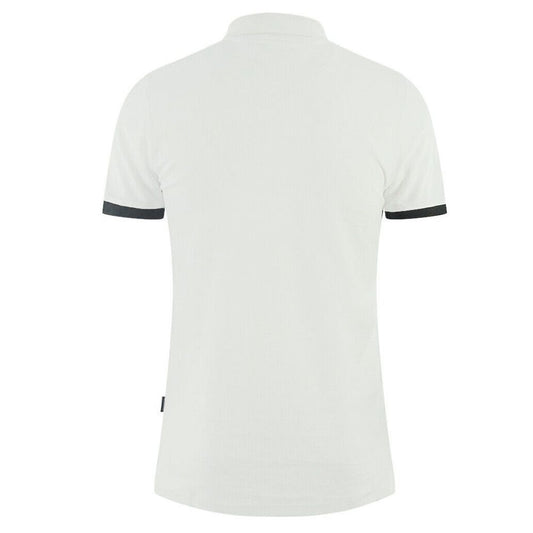 Aquascutum – Weißes Poloshirt aus Baumwolle