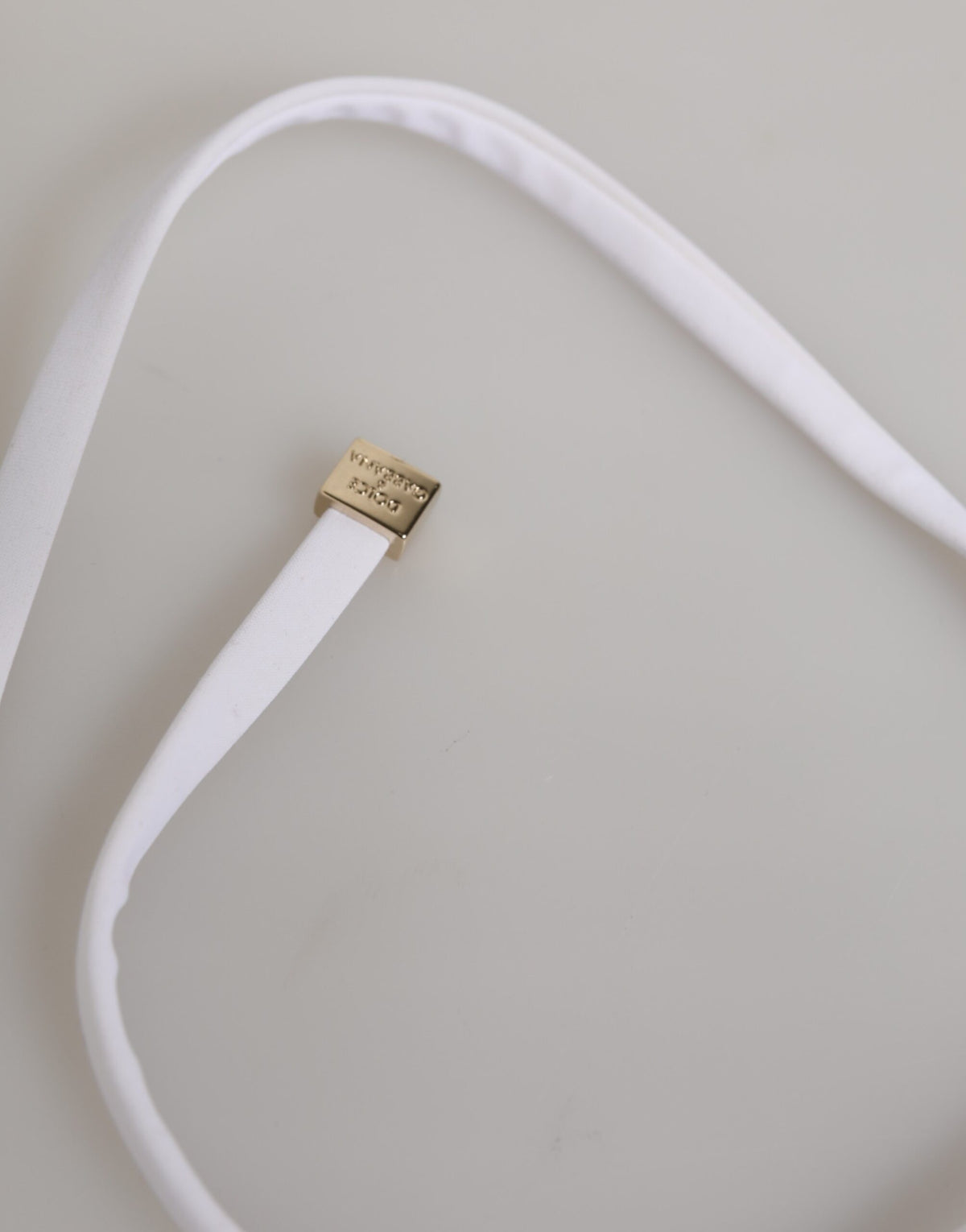 Dolce & Gabbana – Weißer Badeanzug mit Logo, 2-teilig, Oberteil und Unterteil