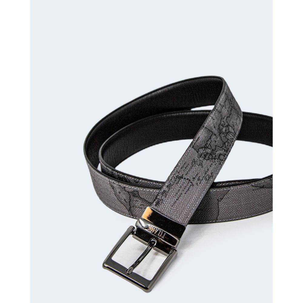 Alviero Martini Prima Classe Schwarzer Ledergürtel
