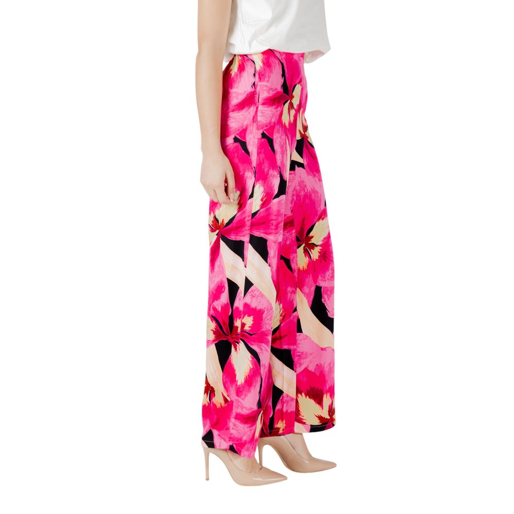 Only – Rosafarbene Viskosehose
