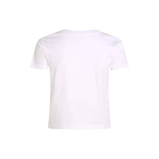 Calvin Klein Jeans – Weißes T-Shirt aus recycelter Baumwolle