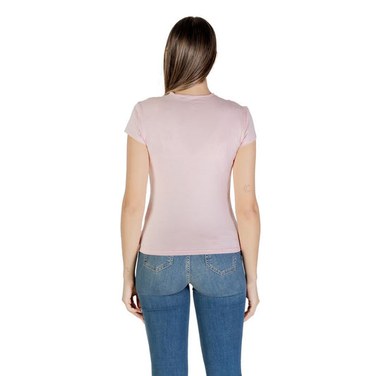 Calvin Klein Jeans – Mehrfarbiges T-Shirt aus recycelter Baumwolle