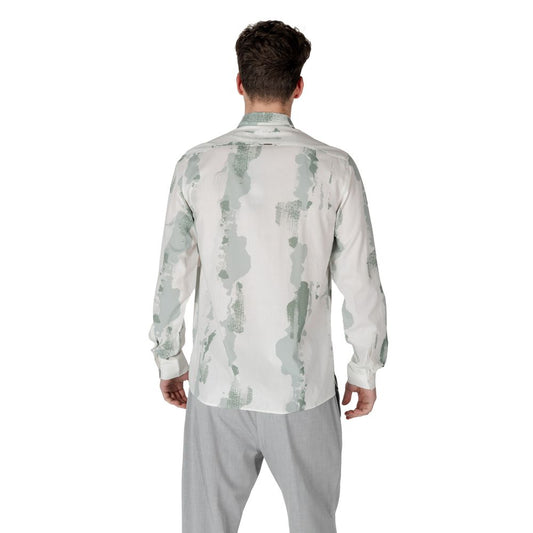Antony Morato Bicolor Viscose Shirt