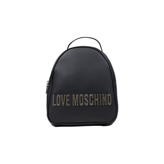 Love Moschino – Schwarzer Polyethylen-Rucksack