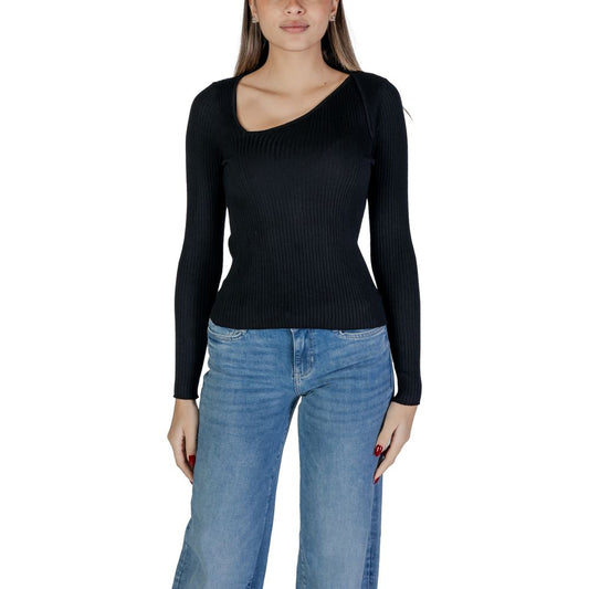 Vila Clothes – Schwarze Viskose-Sportbekleidung