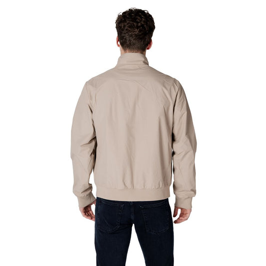 EA7 Emporio Armani Beige Polyamid Jacken & Mantel
