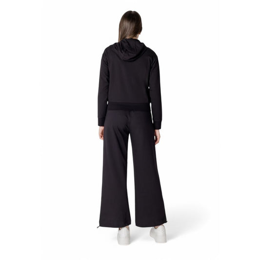 EA7 Emporio Armani – Schwarzer Trainingsanzug aus Baumwolle