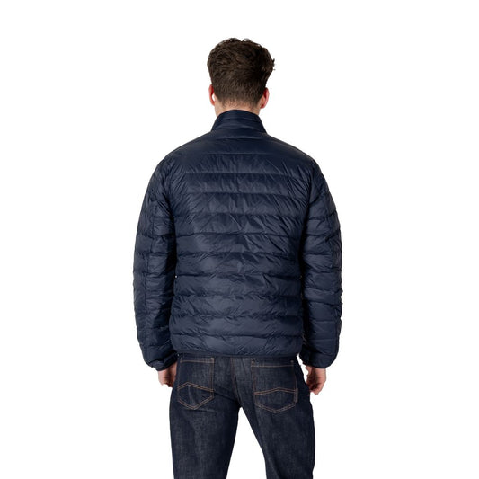 EA7 Emporio Armani Blaue Polyamidjacken und -mäntel