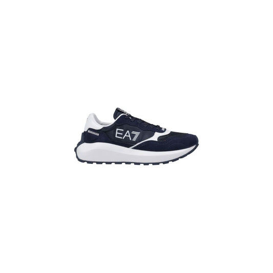 EA7 Emporio Armani – Blauer Polyamid-Sneaker