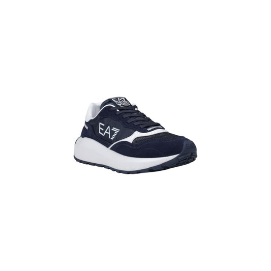 EA7 Emporio Armani – Blauer Polyamid-Sneaker