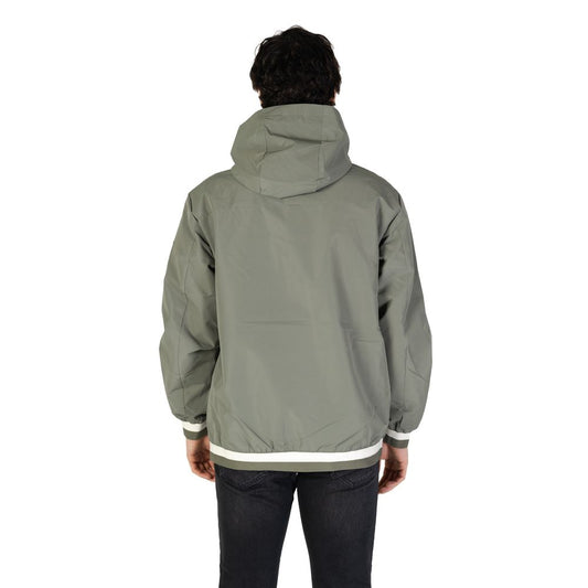 Replay Green Polyester Shell Jacket